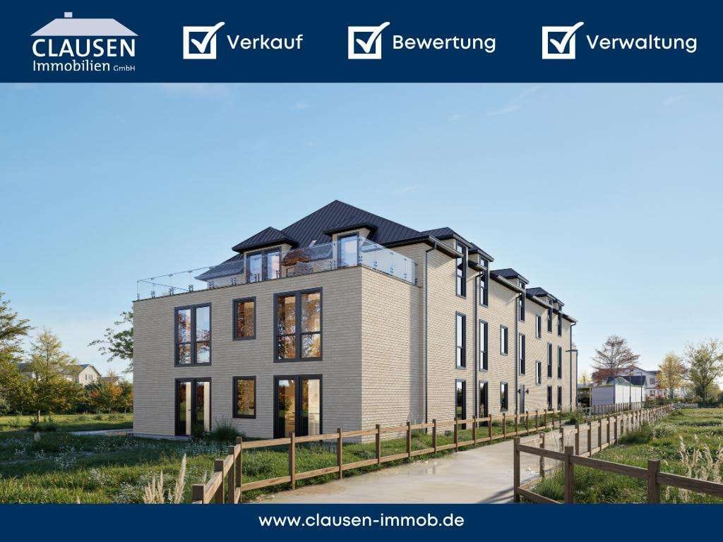 Immobilie in Bornhöved - WE 8: Barrierefreie Neubau-3-Zi Wohnung im OG in Bornhöved! - Bild 0