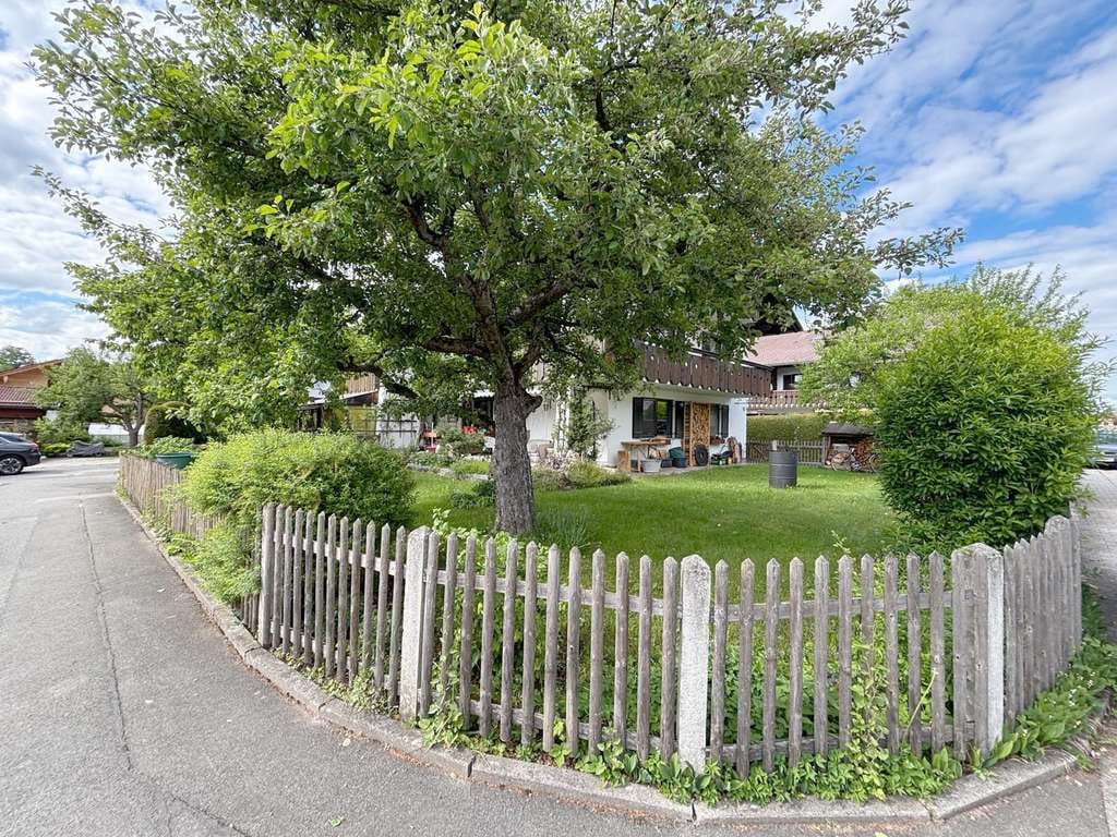 Immobilie in Ohlstadt - Ohlstadt - 3-Zimmer-Garten- und Terrassenwohnung - vermietet, naturnah und ruhig - Bild 1