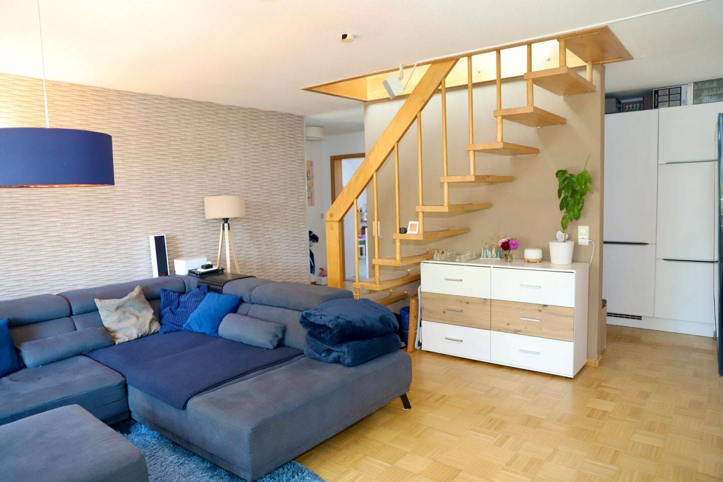 Immobilie in Hartheim am Rhein - Grosszügige 5 Zimmer  Maisonettewohnung in ruhiger Lage - Bild 1