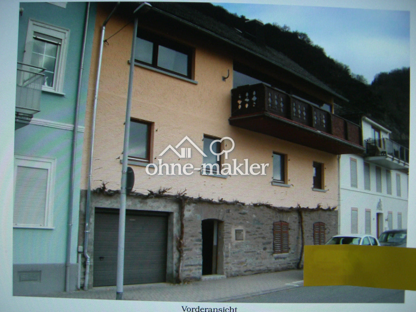 Immobilie in Sankt Goarshausen - 1. Linie am Rhein, Sonnenseite, Sankt Goarshausen Mittelhaus 145 QM - Bild 1
