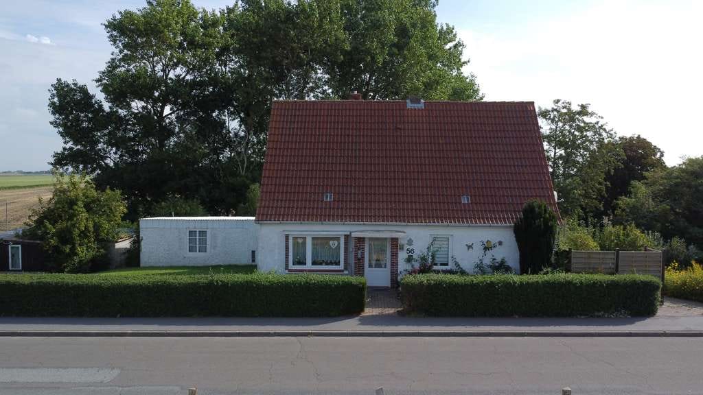 Immobilie in Nordstrand - Einfamilienhaus auf dem Deich – Ruhe, Weite und Natur pur - Bild 1