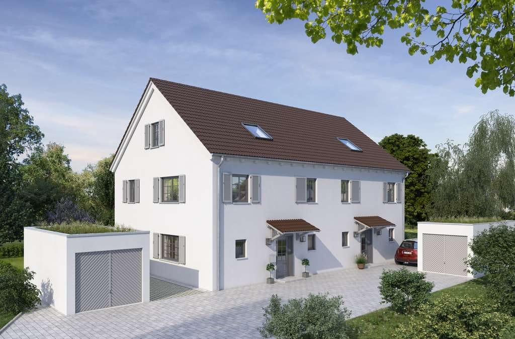 Immobilie in Gessertshausen - Klimafreundlicher Neubau mit gesicherter KfW-Förderung +++ Kaufpreiszahlung bei Fertigstellung - Bild 1