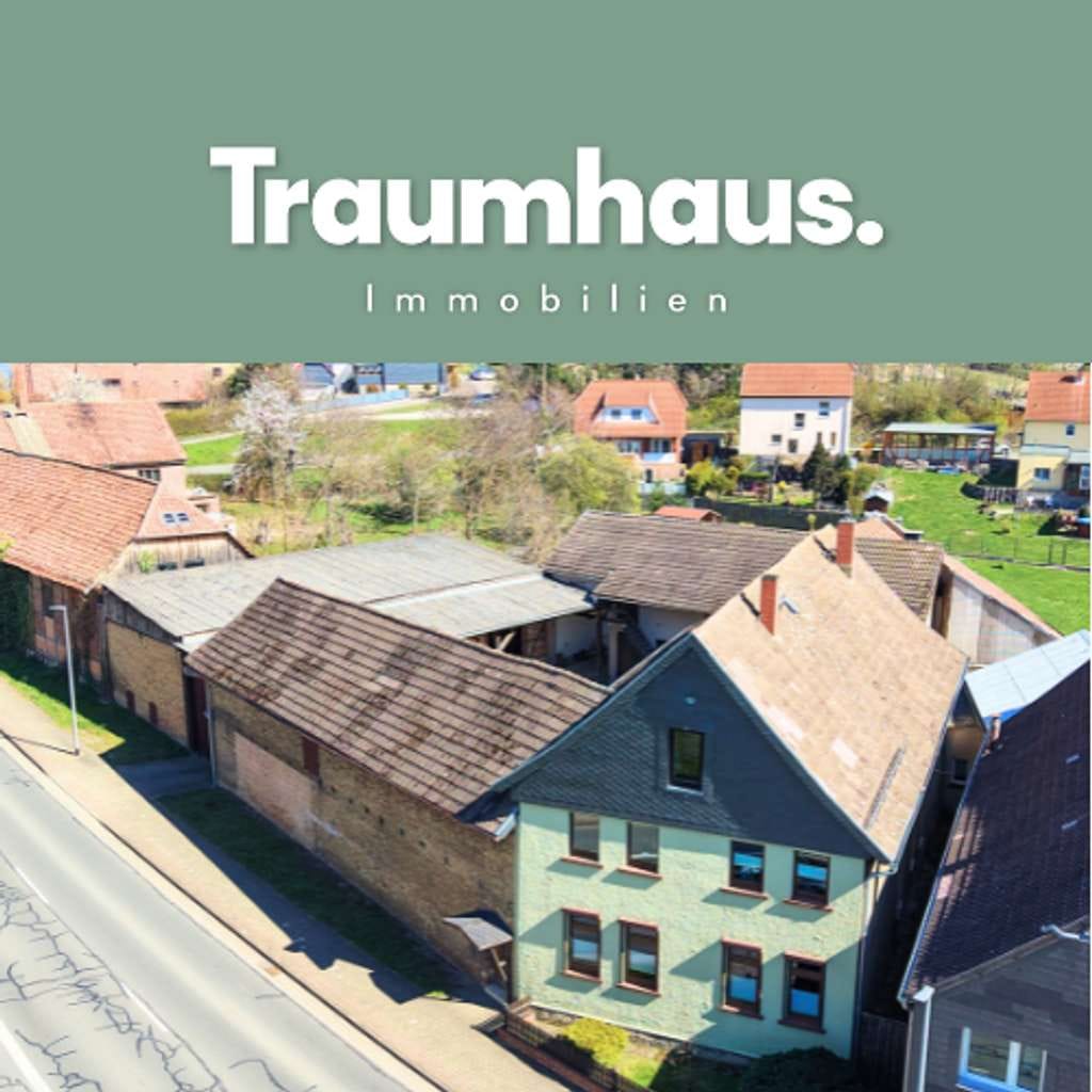 Immobilie in Blankenburg - Charmanter 4-Seiten-Hof  mit Einfamilienhaus und Garten - Bild 0