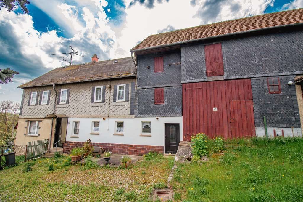 Immobilie in Leutenberg - Charmantes Bauernhaus mit großer Scheune, Innenhof und traumhaftem Garten in Leutenberg | Munschwitz - Bild 4