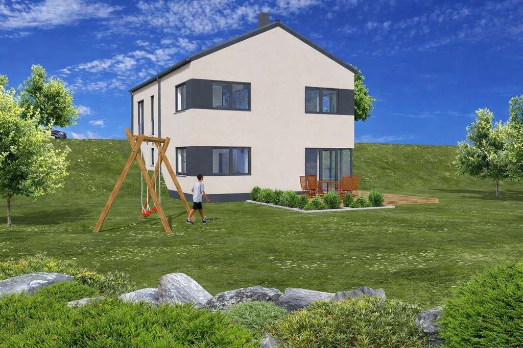 Immobilie in Minderlittgen - Mit Konzept ins Eigenheim: Neubau in Minderlittgen | 5 Zimmer | 150 m² Wohnfläche | inkl. Grundstück - Bild 1