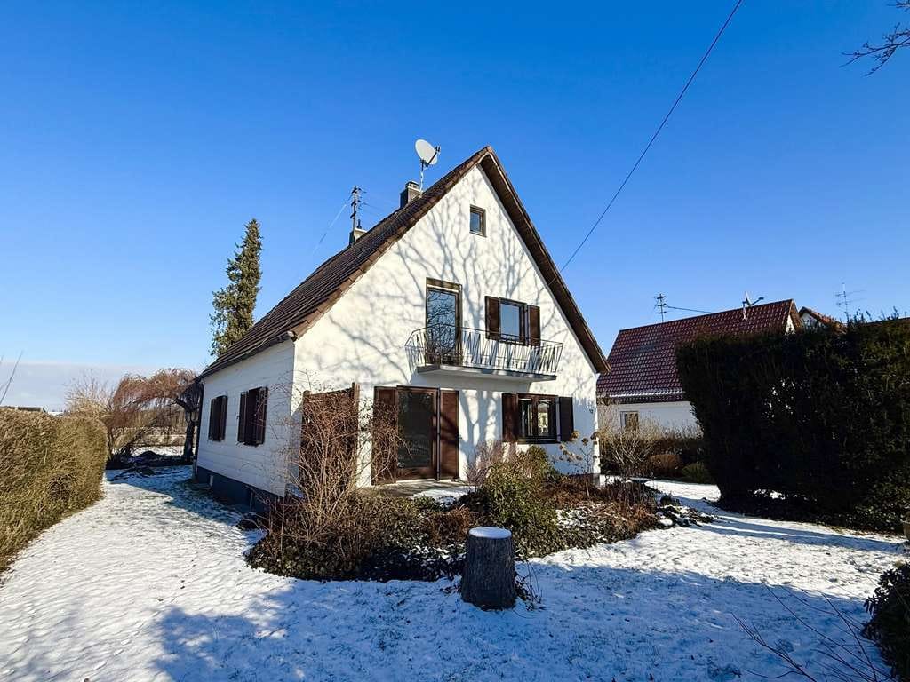 Immobilie in Althegnenberg - Einfamilienhaus oder Grundstück in schöner Ortsrandlage - Bild 1