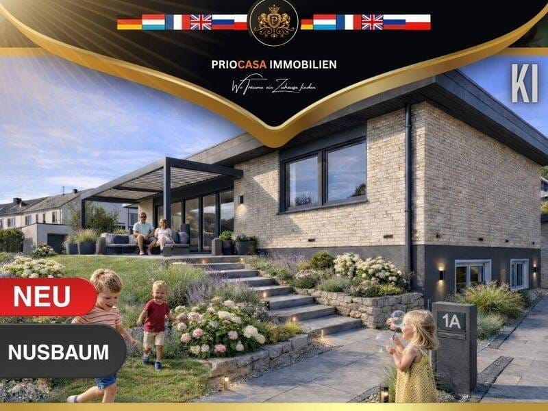 Immobilie in Nusbaum - ++ 54675 NUSBAUM | BUNGALOW | GARAGEN | CARPORT | TERRASSE | AUSBAUPOTENZIAL VORHANDEN | NICHT BEWOHNT ++ - Bild 0