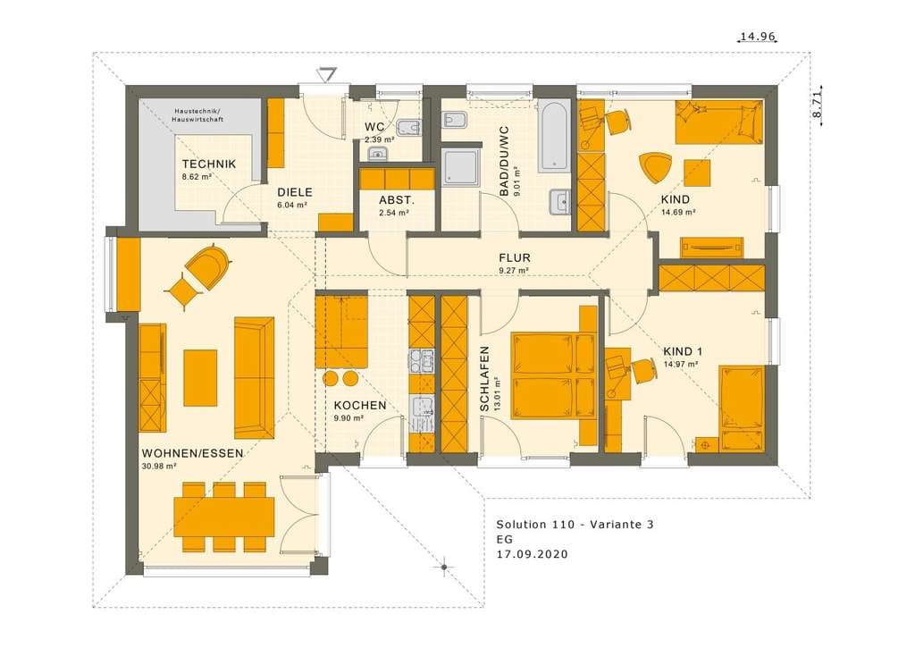 Immobilie in Rohrbach - Alles auf einer Ebene - Ein Bungalow, der Spaß macht! - Bild 2