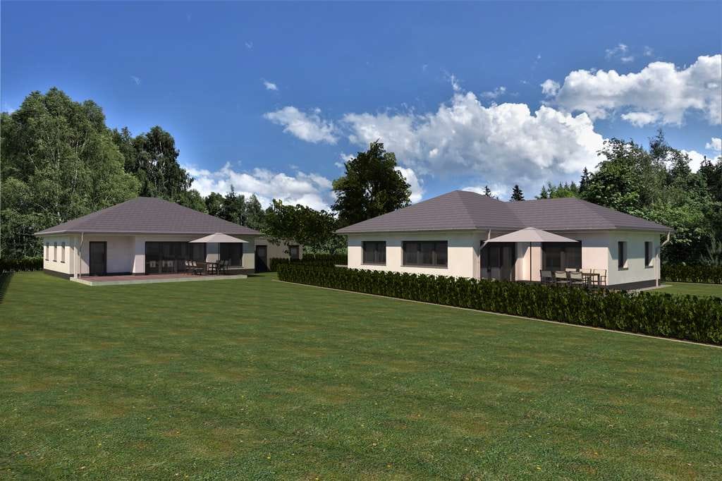 Immobilie in Vacha - Schlüsselfertiger Neubau eines barrierefreien Bungalows mit Garage inkl. 835 m² Grundst. in  Vacha - Bild 1