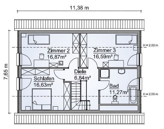 Immobilie in Görmin - Förderfähiges Einfamilienhaus inkl. 1.340 m² Baugrundstück in 17121 Groß Zastrow - Bild 3