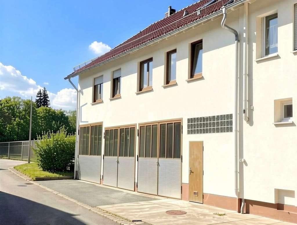 Immobilie in Neckartenzlingen - Ausbaupotential vorhanden:  Einfamilienhaus in Grenzbauweise, 3 Garagen und Garten - Bild 2