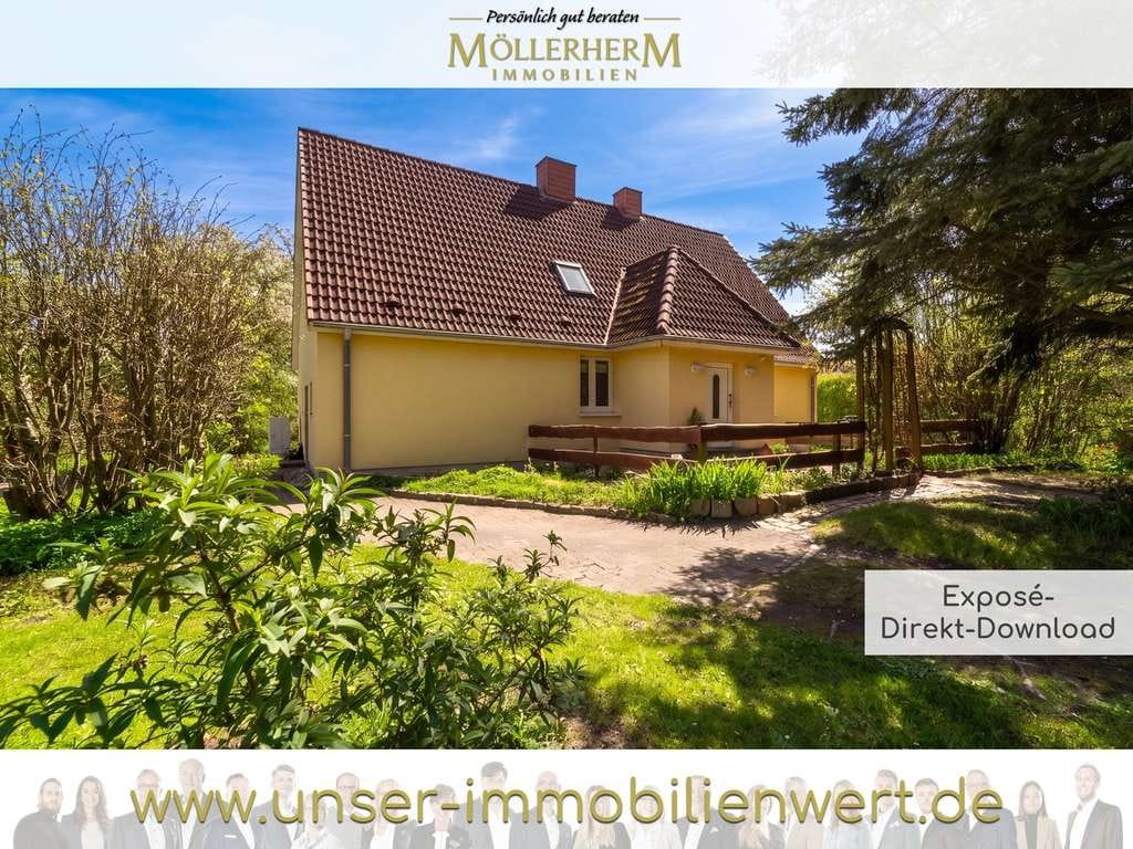 Immobilie in Dassow - Rückzugsort im Grünen - Einfamilienhaus in quasi Alleinlage in Dassow - Bild 0