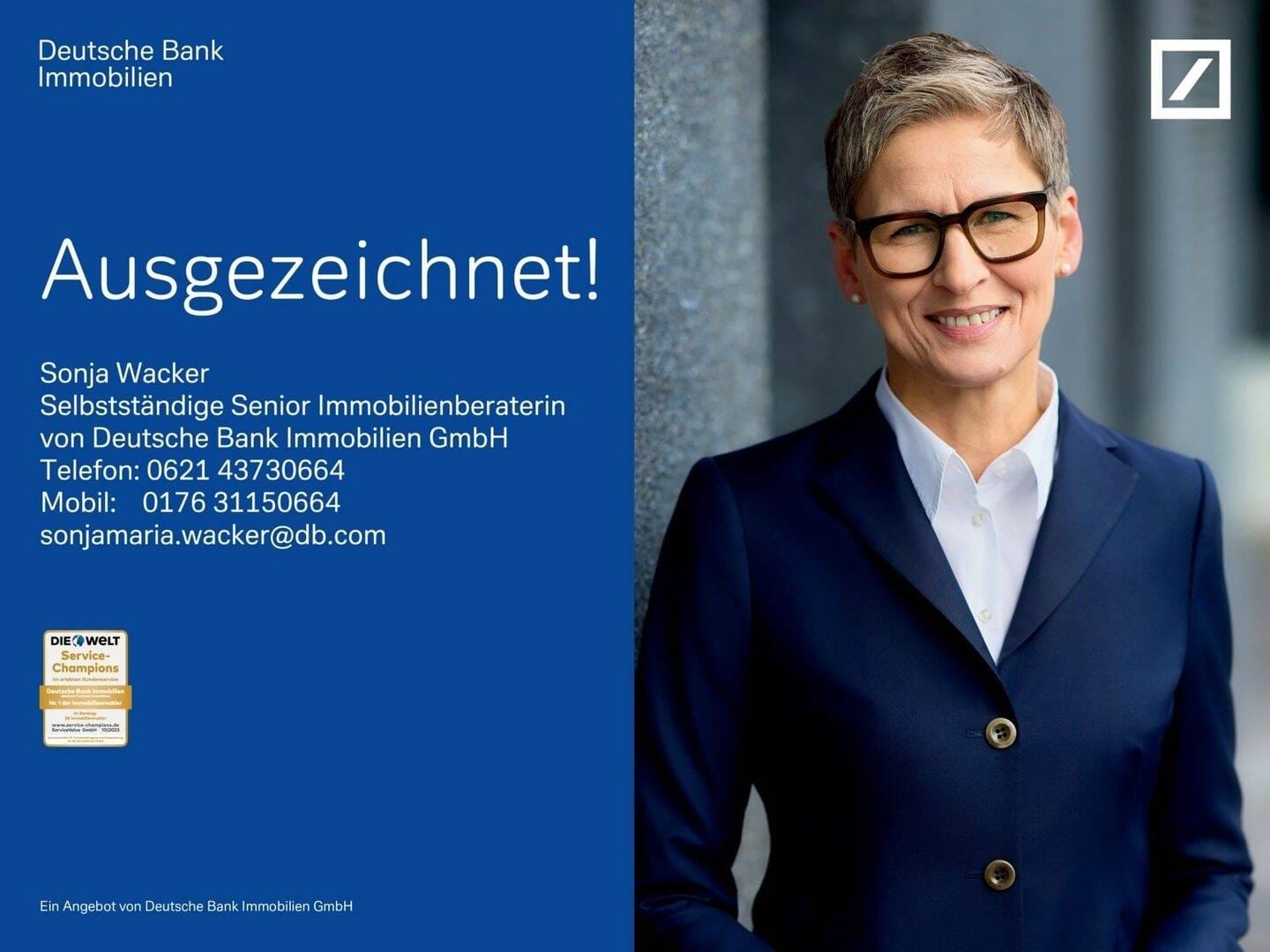 Immobilie in Edingen-Neckarhausen - Investition in die Zukunft - 2 ZKB mit Balkon und Garage +  Option auf baugleiche Wohnung im Haus! - Bild 1