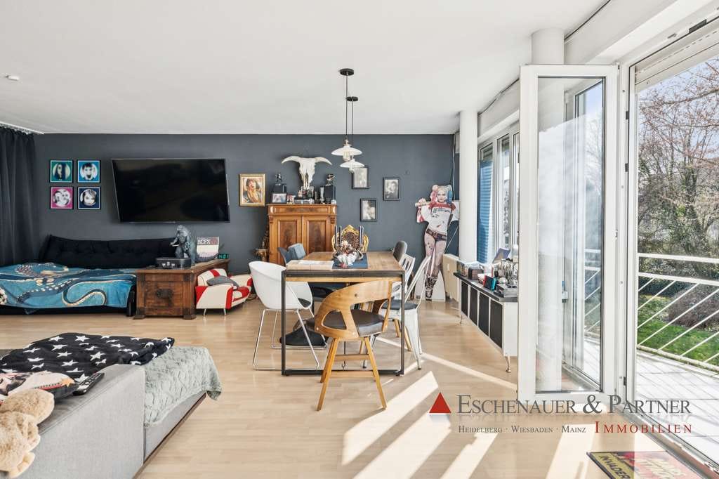 Immobilie in Laudenbach - Attraktive 3-Zimmer-Eigentumswohnung mit Balkon in ruhiger Lage von Laudenbach - Bild 2