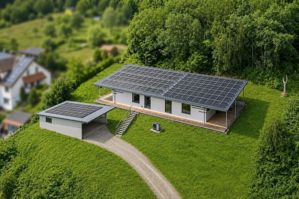 Immobilie in Bad Brückenau - Wohnen auf einer Ebene – Exklusiver Neubau-Bungalow mit Panorama-Terrasse und traumhaften Ausblick - Bild 0
