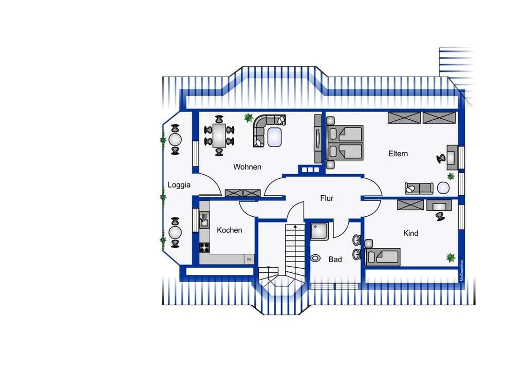 Immobilie in Reken - Zweifamilienhaus auf Erbpacht in Reken - Bild 2