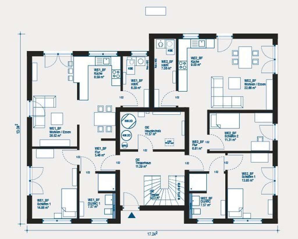 Immobilie in Waldmohr - 🔑 PENTHAUS selbst bewohnen, 2-mal vermieten: Das allkauf Apartmenthaus  #Apartment_2 - Bild 1