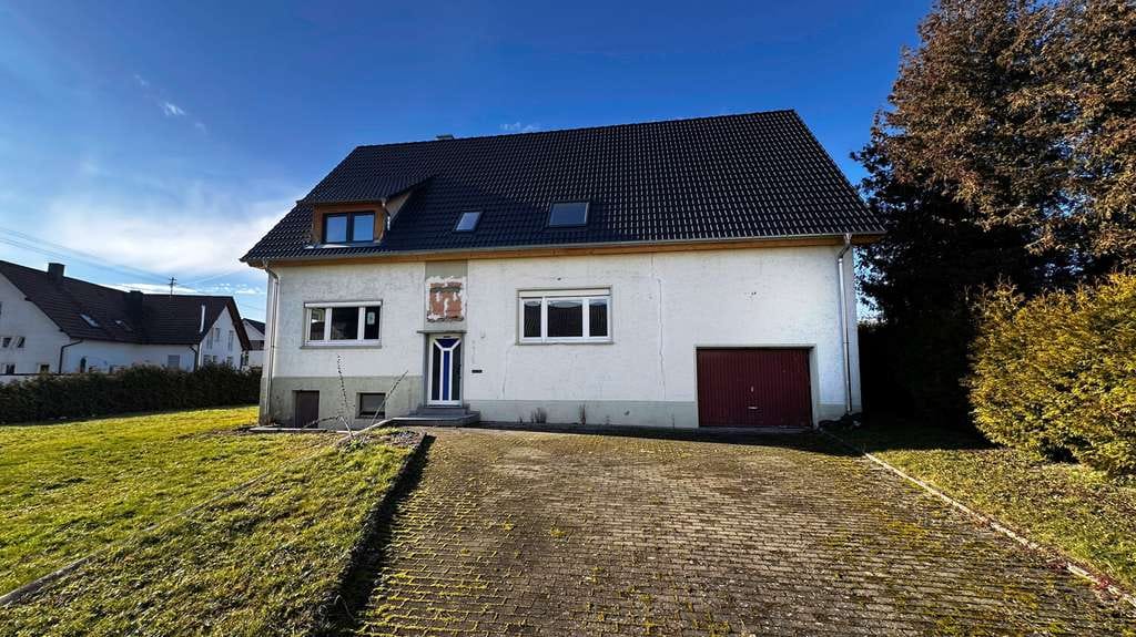 Immobilie in Schömberg - Ein Zuhause, das Raum für Träume lässt - Großzügiges Wohnhaus im Rohbau in 72355 Schörzingen - Bild 1
