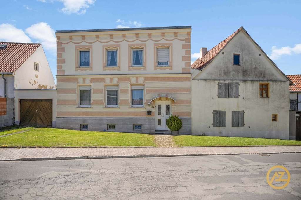 Immobilie in Wanzleben-Börde - "Solides Wohnhaus mit Garten, Innenhof und Entwicklungspotenzial in Hohendodeleben" - Bild 0