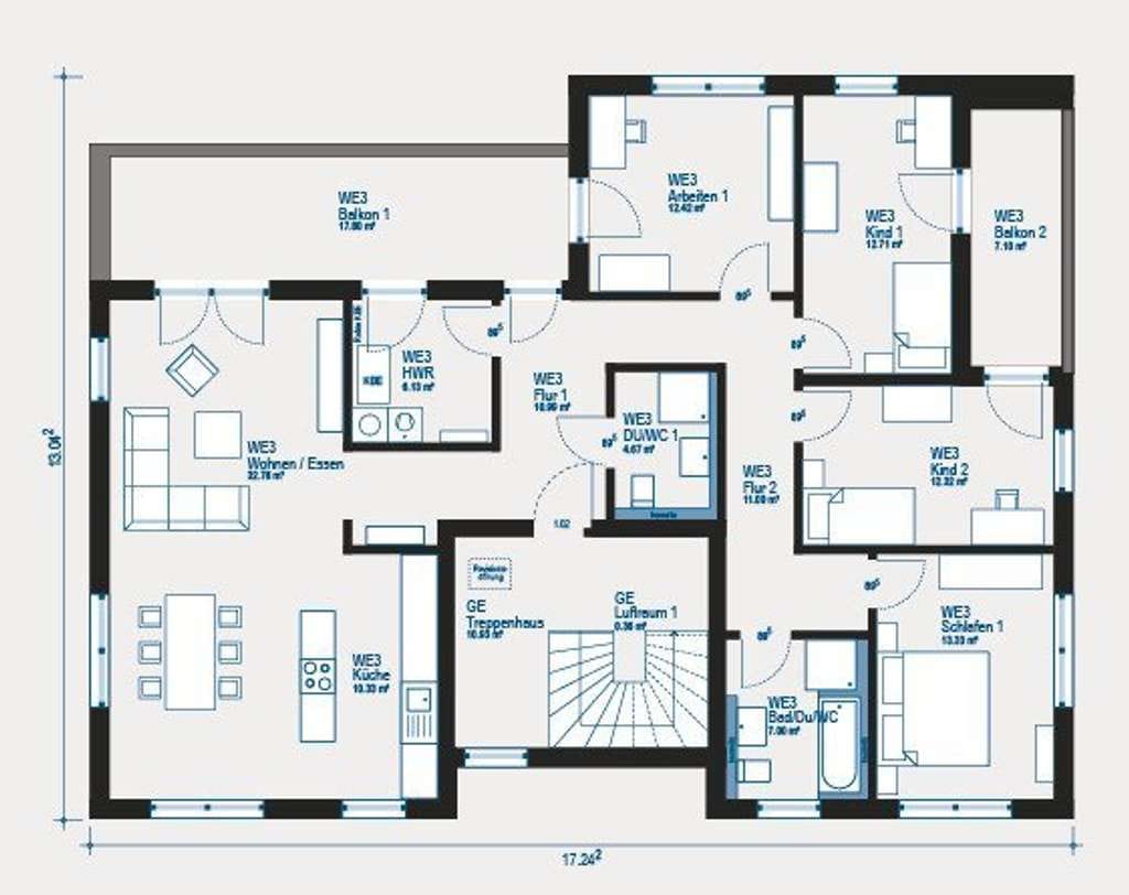 Immobilie in Waldmohr - 🔑 PENTHAUS selbst bewohnen, 2-mal vermieten: Das allkauf Apartmenthaus  #Apartment_2 - Bild 2