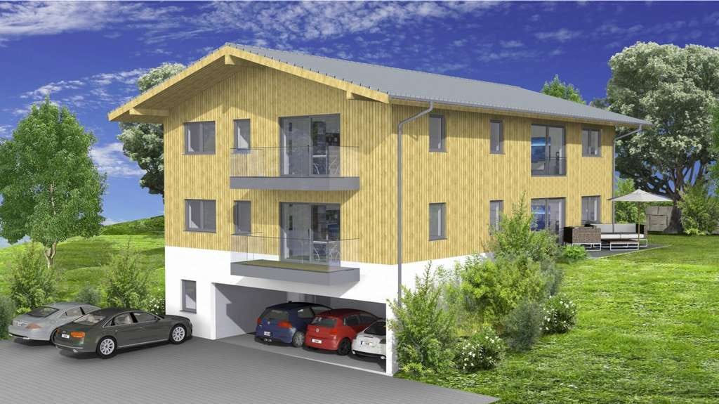 Immobilie in Büchlberg - Neubau-Erstbezug - hochwertige 2-Zimmer-Wohnung in Büchlberg im Bayerischen Wald - Bild 0