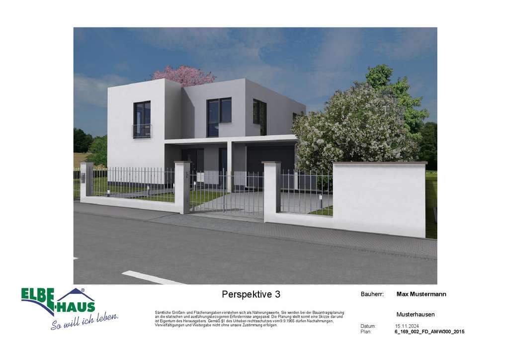 Immobilie in Schornsheim - Modern, Individuell, Massiv; Traumhaus im Bauhaustil! - Bild 4