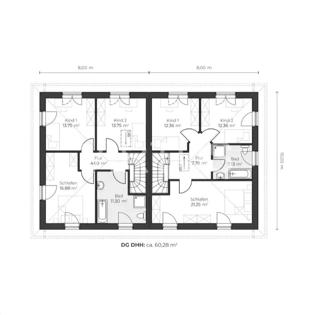 Immobilie in Kühlungsborn - Doppelhaushälfte in Kühlungsborn - Individuell planbar auf attraktivem Baugrundstück - Bild 4
