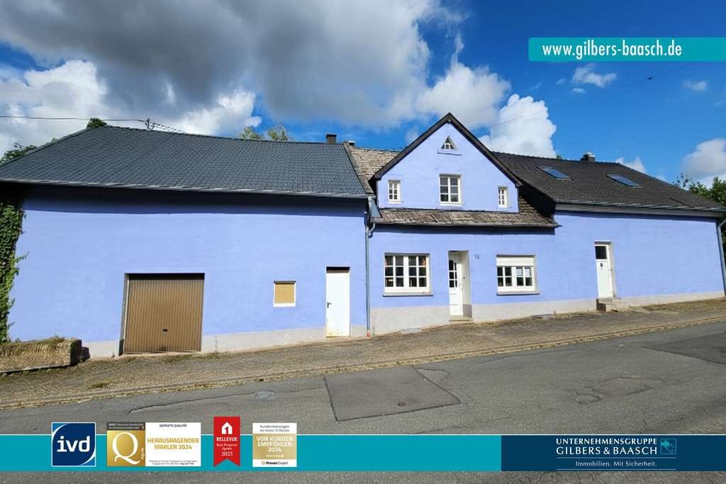 Immobilie in Fließem - Charmantes Bauernhaus mit 10 Zimmern in Fließem bei Bitburg + nahe B51 & A60 - Bild 0