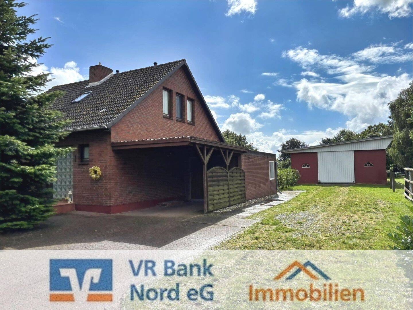 Immobilie in Oldersbek - Charmantes Einfamilienhaus mit großem Grundstück und vielseitigem Stall-/Nebengebäude - Bild 0