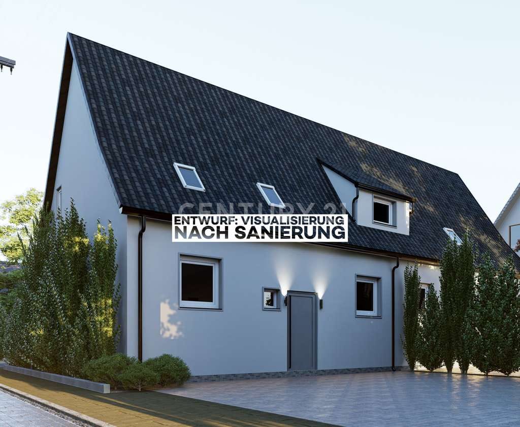 Immobilie in Hildesheim - C21 Immovision: Sanierungsbedürftige Doppelhaushälfte in Neuhof - Bild 1