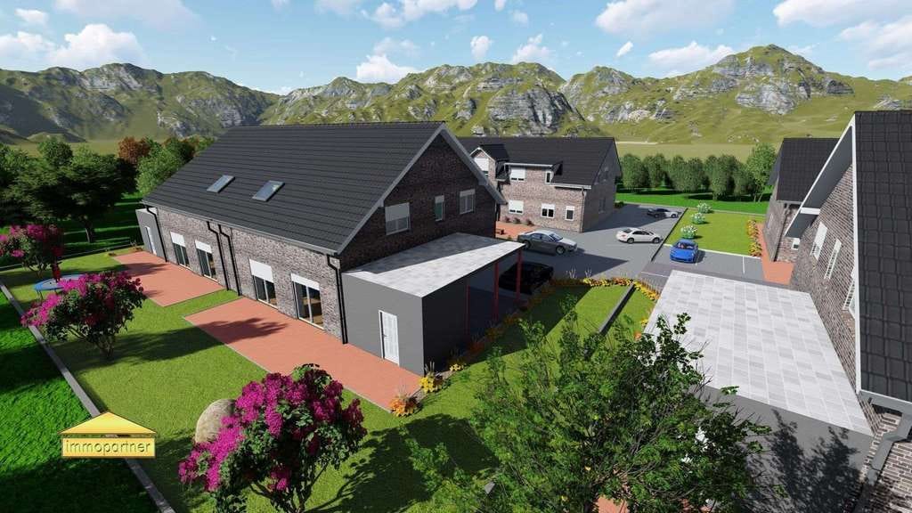 Immobilie in Uchte - NEUBAU Kfw 40   ** ETW Uchte  EG Wohnung mit Terrasse ** Whg 1B - Bild 1