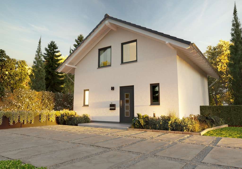 Immobilie in Schauren - Haus mit 1m Dachüberstand, massiv gebaut inkl. Grundstück - Bild 0