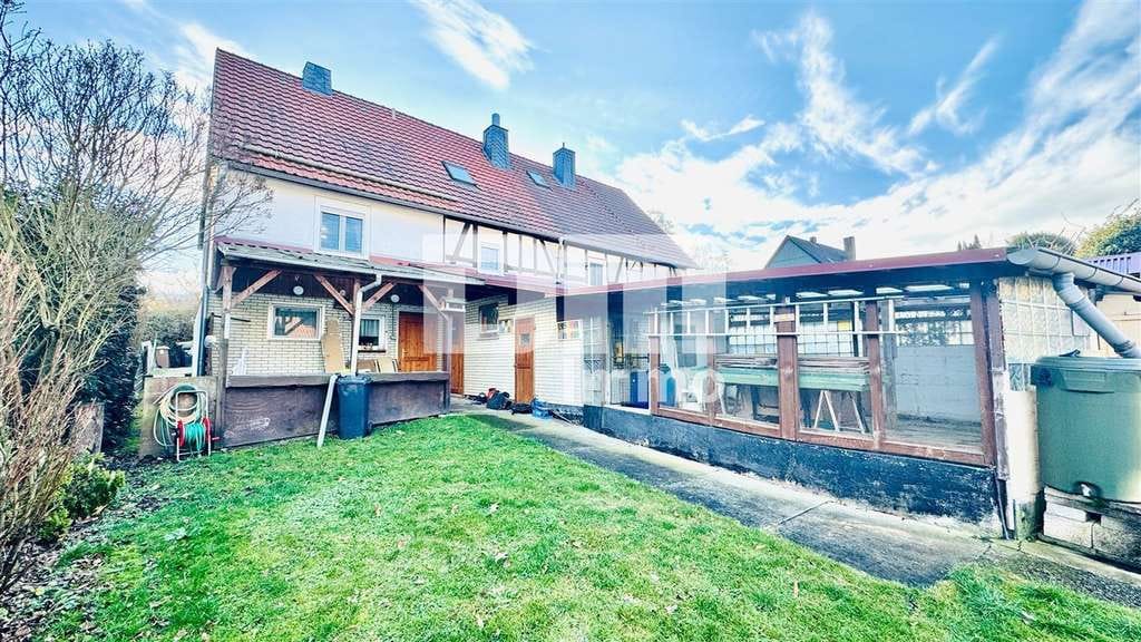 Immobilie in Habichtswald - Schöne Doppelhaushälfte mit Nebengebäude, Garage und angelegtem Gartenbereich - Bild 3
