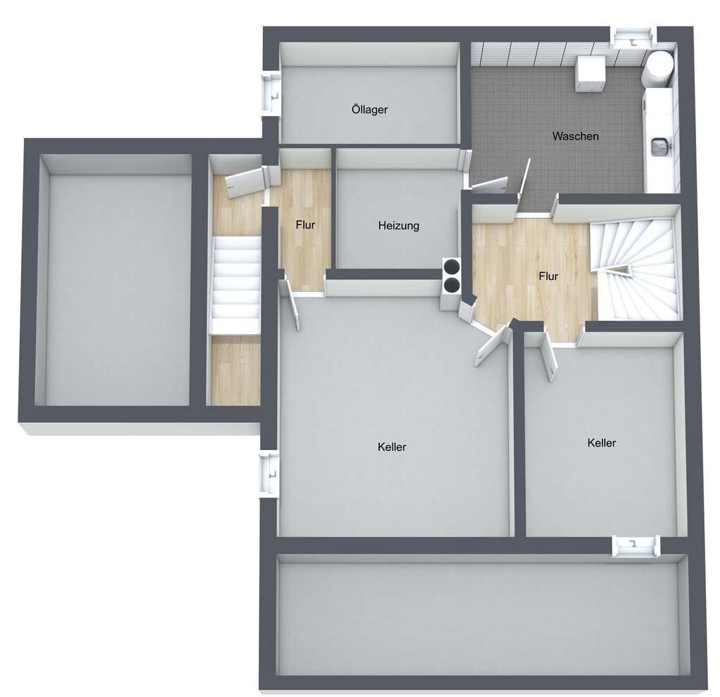 Immobilie in Hofkirchen - Sehr gepflegtes Einfamilienhaus/Doppelhaushälfte mit Garten und Terrasse in zentraler Lage - Bild 2