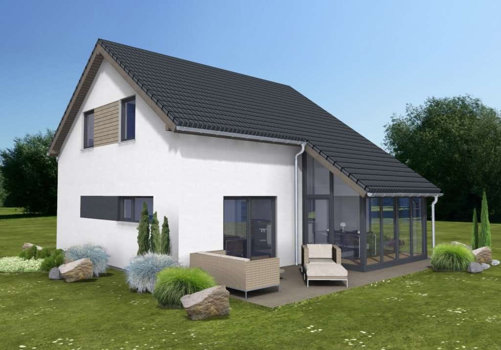 Immobilie in Mindelstetten - Großzügiges Einfamilienhaus mit Wintergarten inkl. Grundstück - Bild 2