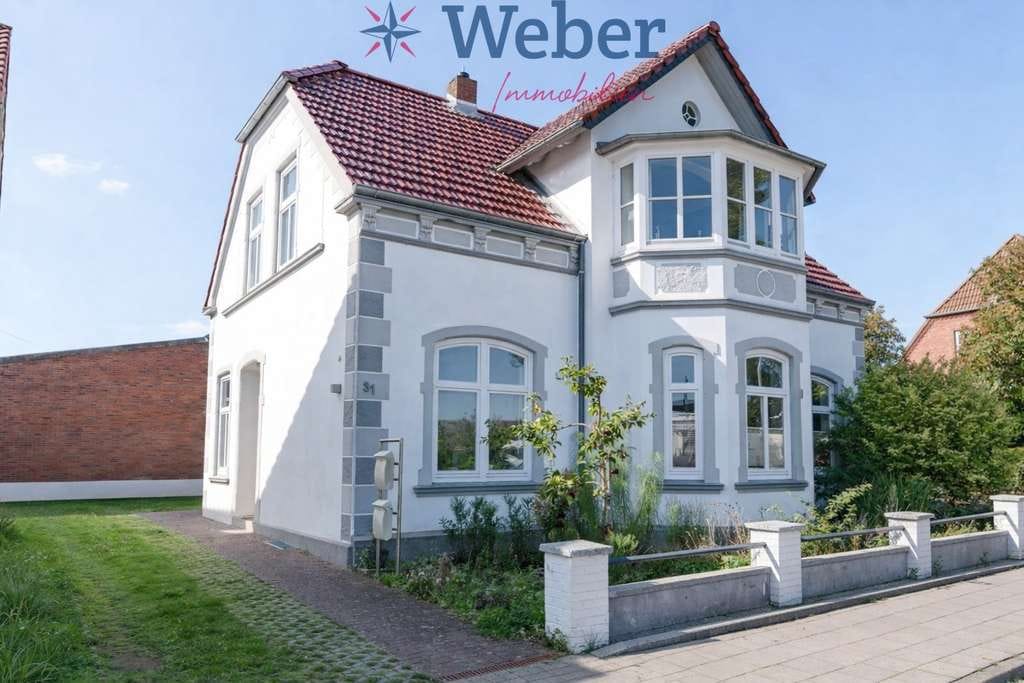 Immobilie in Wyk auf Föhr - Gewerbe unten, Urlaub oben – smarter kann man Wohnen & Arbeiten kaum verbinden. - Bild 0