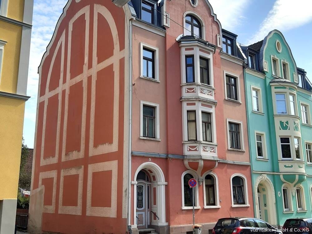 Immobilie in Hof - Investieren, wo Geschichte zuhause ist - gepflegtes Mehrfamilienhaus mit Flair des 19. Jahrhunderts - Bild 1
