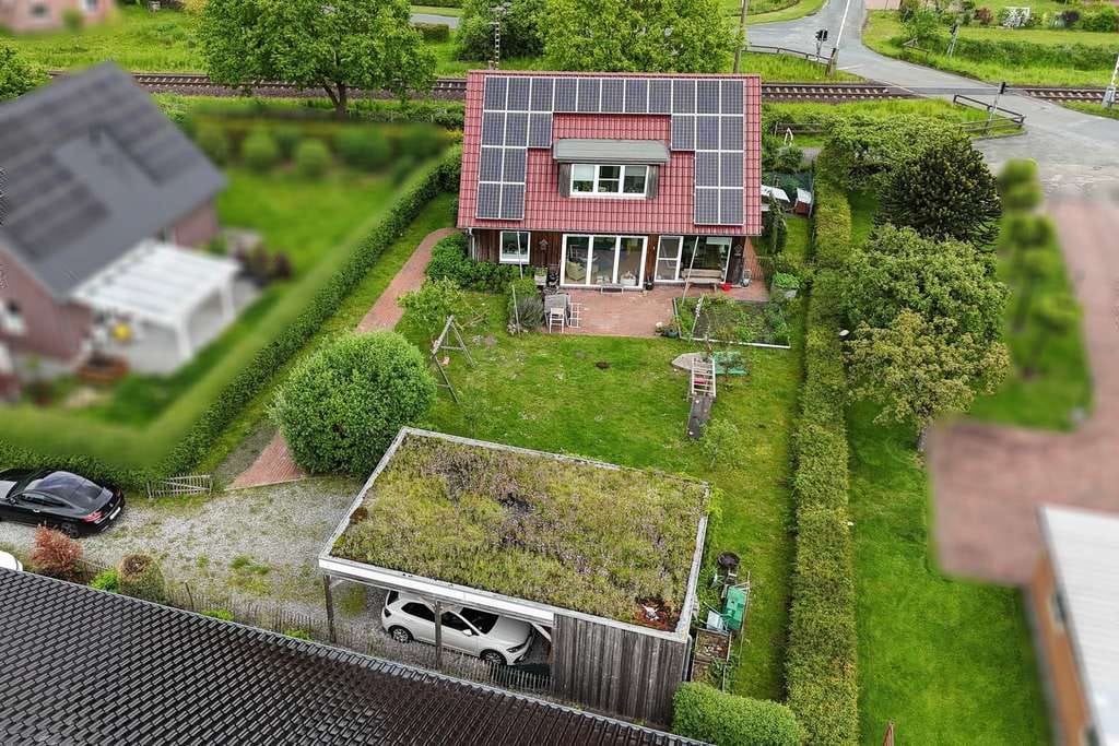 Immobilie in Nortmoor - Nachhaltig wohnen in Nortmoor: KfW 40+ Einfamilienhaus mit Photovoltaik & Erdwärme - Bild 2
