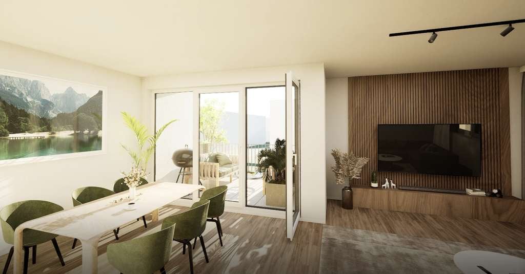 Immobilie in Lamerdingen - Moderne 3-Zimmer-Wohnung mit Balkon - Bild 1